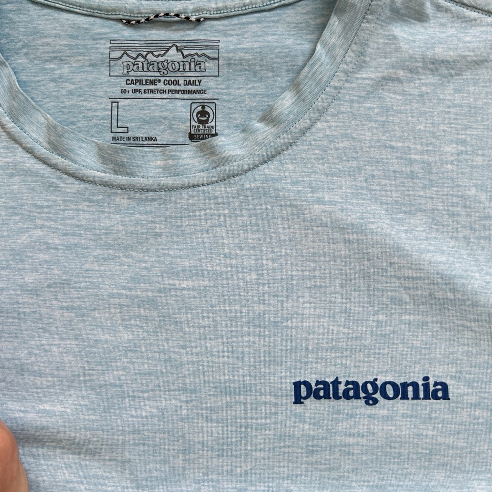 Patagonia T-shirt bundle lot capilene cool UPF 50 stretch performance #hiking - Picture 5 of 8